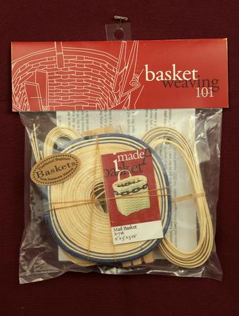 COLONIAL BASKET WEAVING KIT