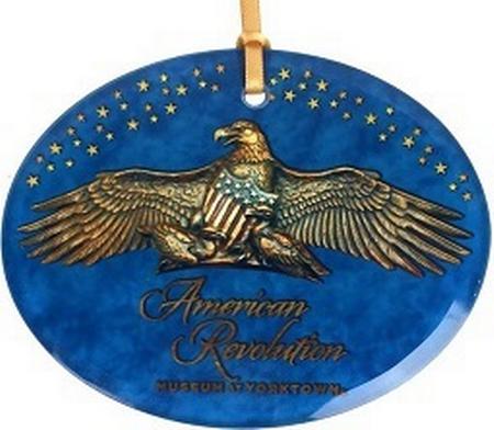 EAGLE GLASS ORNAMENT