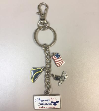 YORKTOWN CHARM KEYRING