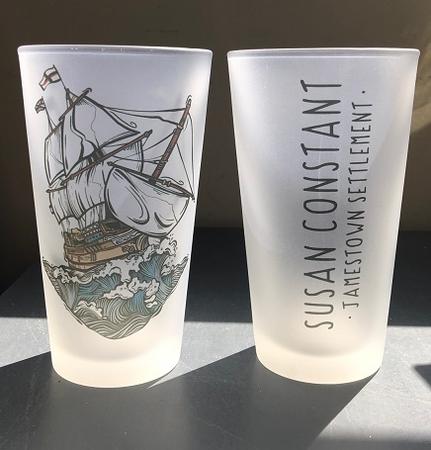 Pint Glass Jt Susan Constant