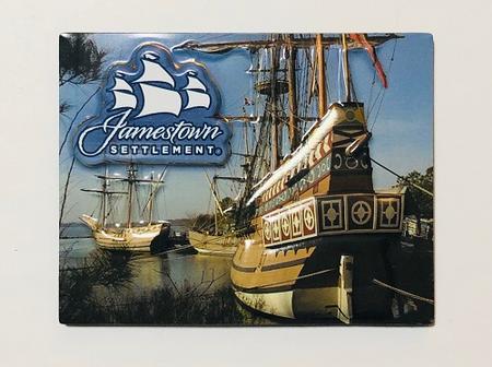 MAGNET JAMESTOWN SETTLEMENT SHIPS - POP UP!