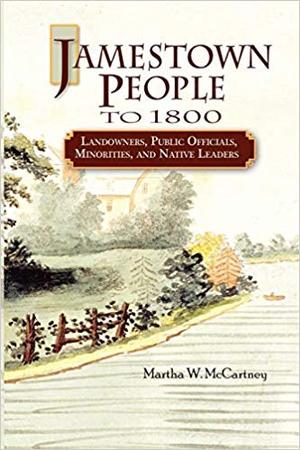 JAMESTOWN PEOPLE TO 1800