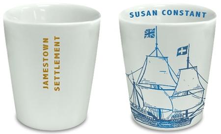 SUSAN CONSTANT SHOTGLASS