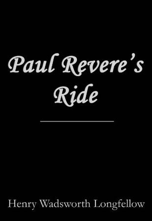 Chbk Paul Revere`s Ride