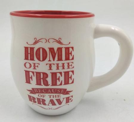 HOME OF THE FREE MUG